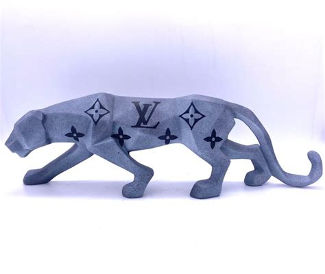 louis vuitton panther statue price|Louis Vuitton slippers.